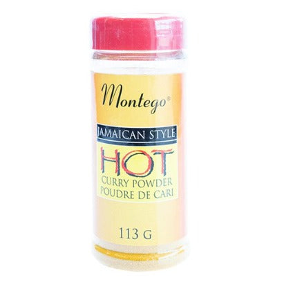 MONTEGO JAMAICAN STYLE CURRY POWDER HOT 113g