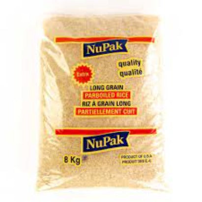NUPAK PARBOILED RICE 8 kg