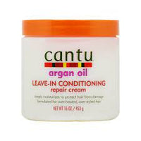 CANTU ARGAN OIL LEAVE IN CONDITIONING REPAIR CREAM 16 OZ