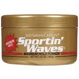 SPORTIN WAVES GEL POMADE MAX 3.5 OZ