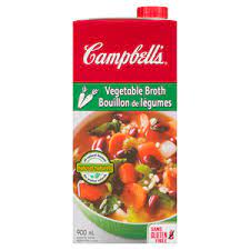 CAMPBELLS VEGETABLE BROTH 900 ml