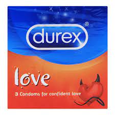 DUREX LOVE CONDOMS 3PK