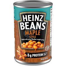 HEINZ BAKED BEANS WITH QUEBEC MAPLE SYRUP - 398 ml